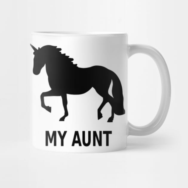 Your Aunt My Aunt Unicorn Meme- by Xizin Gao